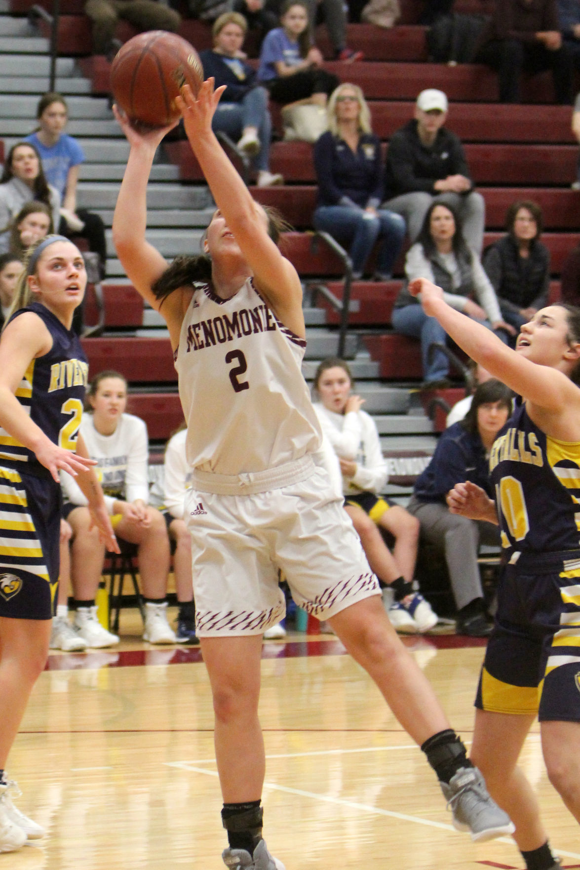 River Falls at Menomonie girls basketball 2-23-19